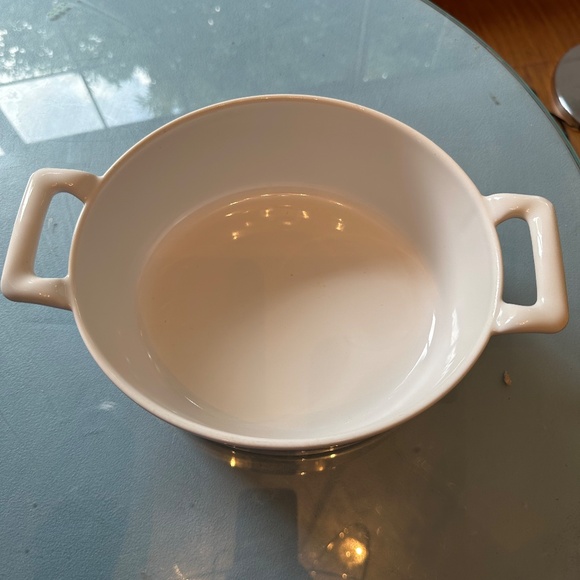 Revol Porcelain White Casserole With A Lid Made in France - Picture 5 of 8